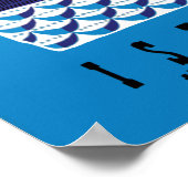 Affiche de voyage d'Israël (Coin)