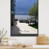 Affiche de voyage d'Oslo, Norvège (Cuisine)