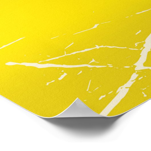 Affiche de voyage du drapeau de la Guyane français (Coin)