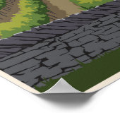 Affiche de voyage du Kentucky (Coin)