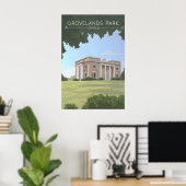 Affiche de voyage du parc Grovelands (Bureau à domicile)