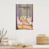Affiche de voyage du parc national de Congaree (Cuisine)