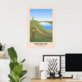 Affiche de voyage du sentier de randonnée Hereward (Bureau à domicile)