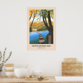 Affiche de voyage du sentier national North Downs (Cuisine)