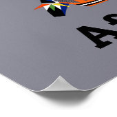 Affiche de voyage en Afrique du Sud (Coin)