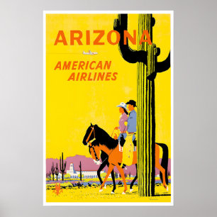 Affiche de voyage en Arizona Art mural à domicile