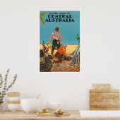 Affiche de voyage en Australie Impression d'art de (Cuisine)