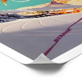Affiche de voyage en Autriche Tyrol Impression de  (Coin)
