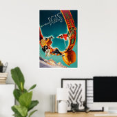 Affiche de voyage en Autriche Tyrol Impression de  (Bureau à domicile)