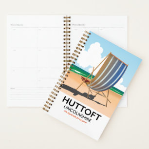 Affiche de voyage en bord de mer de Huttoft.