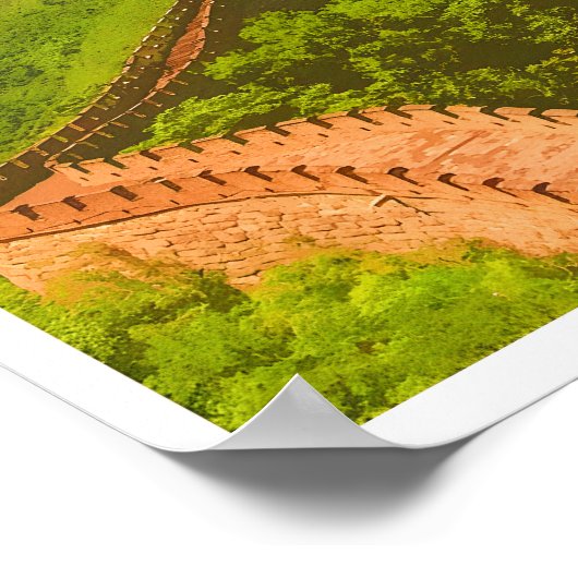 Affiche de voyage en Chine (Coin)