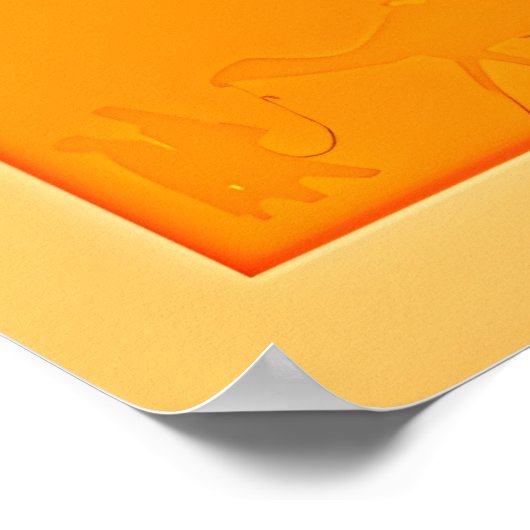 Affiche de voyage en Egypte (Coin)