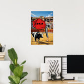 Affiche de voyage en Espagne (Bureau à domicile)