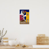 Affiche de voyage en Espagne (Cuisine)