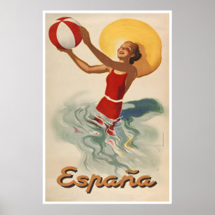 Affiche de voyage en Espagne Art espagnol Impressi
