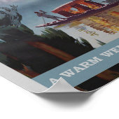 Affiche de voyage en Inde (Coin)