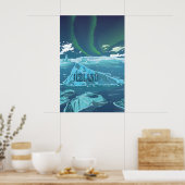 Affiche de voyage en Islande (Cuisine)