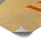 Affiche de voyage en Libye (Coin)