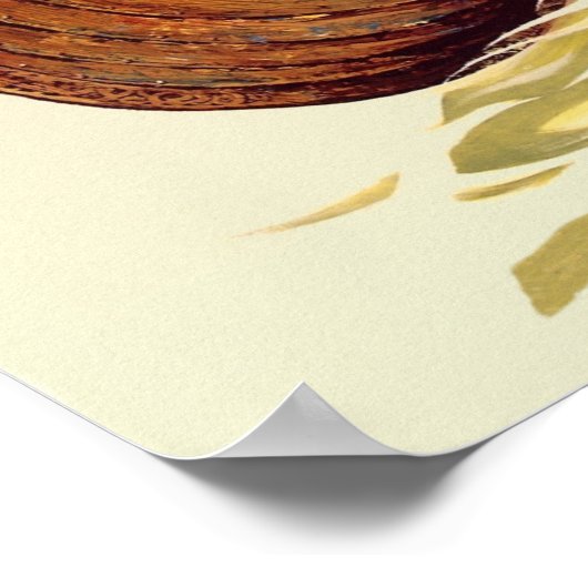 Affiche de voyage en Norvège (Coin)