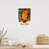 Affiche de voyage en Tanzanie (Cuisine)