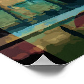 affiche de voyage England Vintage (Coin)