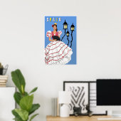 Affiche de voyage Espagne (Bureau à domicile)
