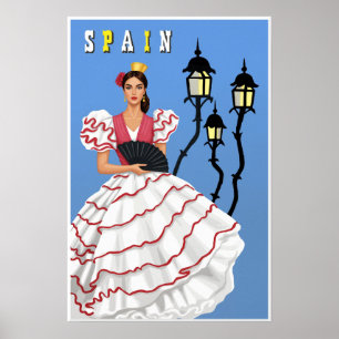 Affiche de voyage Espagne