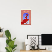 Affiche de voyage Espana, Danseuse de flamenco, (Bureau à domicile)