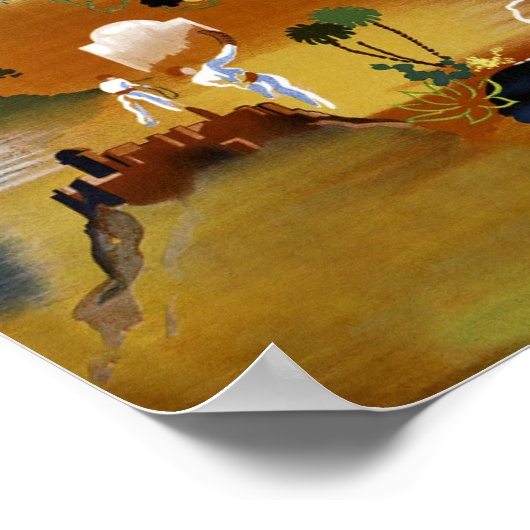 Affiche de voyage Europe (Coin)