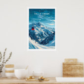 Affiche de voyage Falls Creek - Australie 1 (Cuisine)