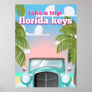 Affiche de voyage Florida Keys