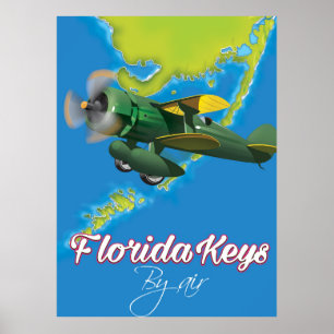 affiche de voyage Florida Keys