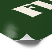 Affiche de voyage Florida Orange (Coin)