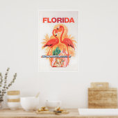 Affiche de voyage Floride Impression d'art de flam (Cuisine)