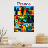 Affiche de voyage France (Cuisine)