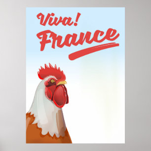 Affiche de voyage France Roster