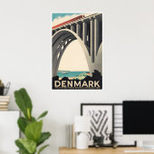 Affiche de voyage Funen Impression Jutland Art Dan (Bureau à domicile)