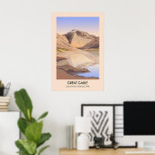 Affiche de voyage Great Gable Mountain Lake Distri (Bureau à domicile)