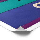 Affiche de voyage grecque d'art de Grèce (Coin)