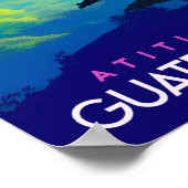 affiche de voyage guatémaltèque (Coin)