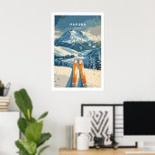 Affiche de voyage Hakuba - Japon 1 (Bureau à domicile)