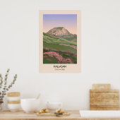 Affiche de voyage Hallasan Corée du Sud (Cuisine)