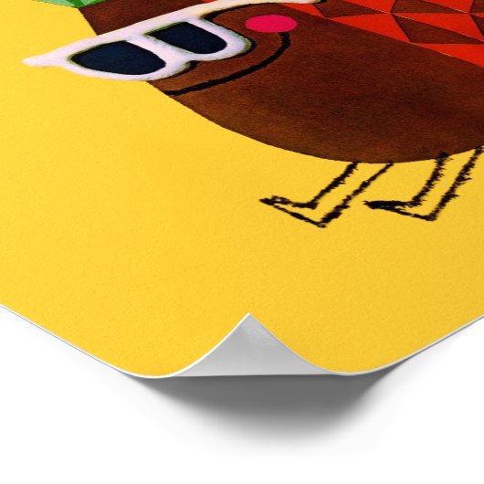 Affiche de voyage Hawaii (Coin)