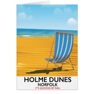 Affiche de voyage Holme Dunes Norfolk