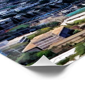 Affiche de voyage Honolulu (Coin)