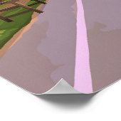 Affiche de voyage Hyde Park Londres (Coin)