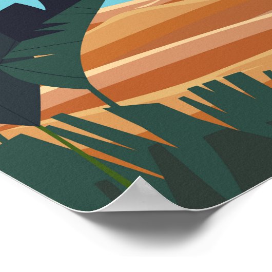 Affiche de voyage Ibiza (Coin)