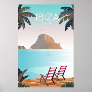 Affiche de voyage Ibiza