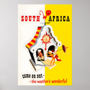 Affiche de voyage Impression africaine Art Afrique