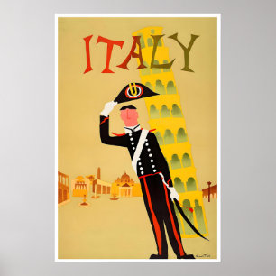 Affiche de voyage Impression d'art italien Italie